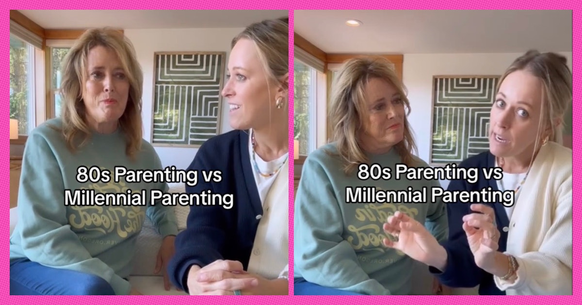 Milennial Moms vs. '80s Moms TikTok Interview Goes Viral