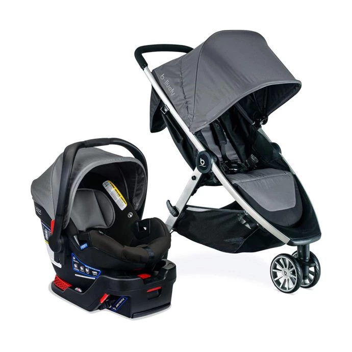 britax travel stroller system