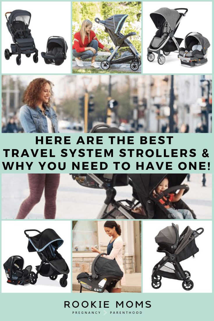 A travel system stroller is a stroller that is compatible with and usually includes an infant car seat and the car seat base. This makes it easy to transfer the baby from the car to run errands with the stroller, and back again. In terms of safety, the travel system is set up so that your baby is sleeping in the proper position when you move the car seat to the stroller. #stroller #infant #carseat #travel #travelsystem