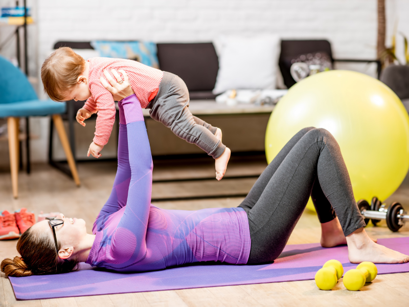 Work Out While Breastfeeding