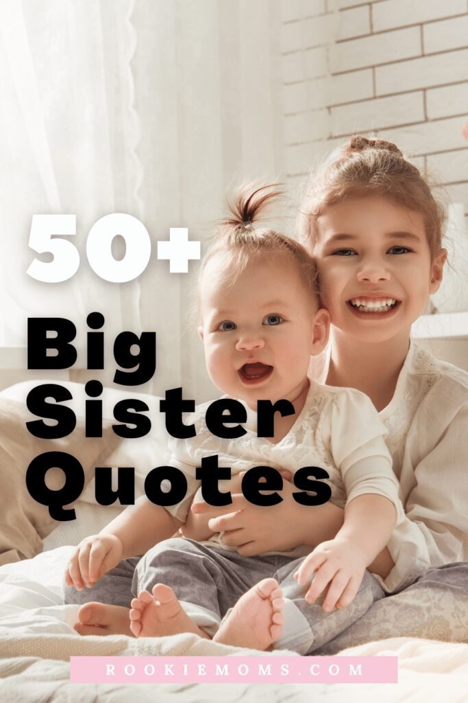 big sister quote pinterest image
