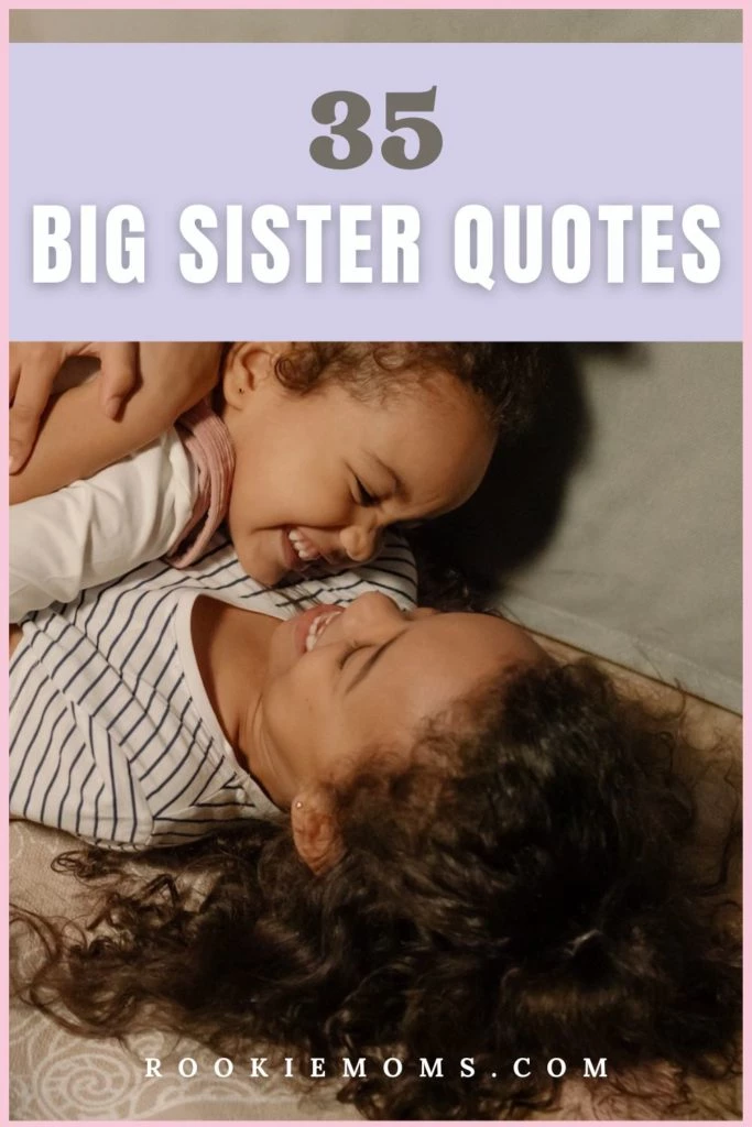 big sister quotes - pinterest image