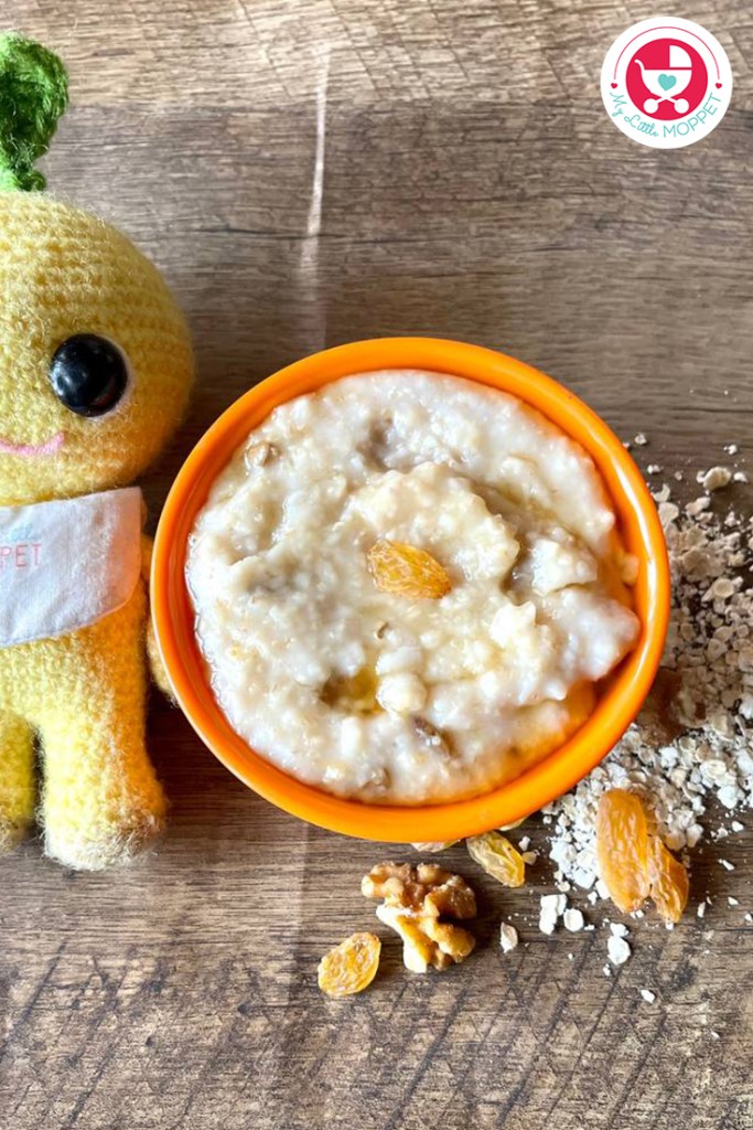 Oats Raisin Walnuts Porridge