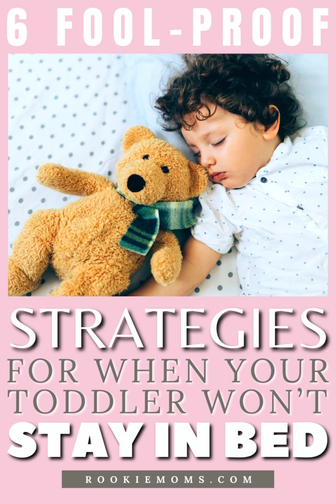 how to get toddler to stay in bed in middle of night