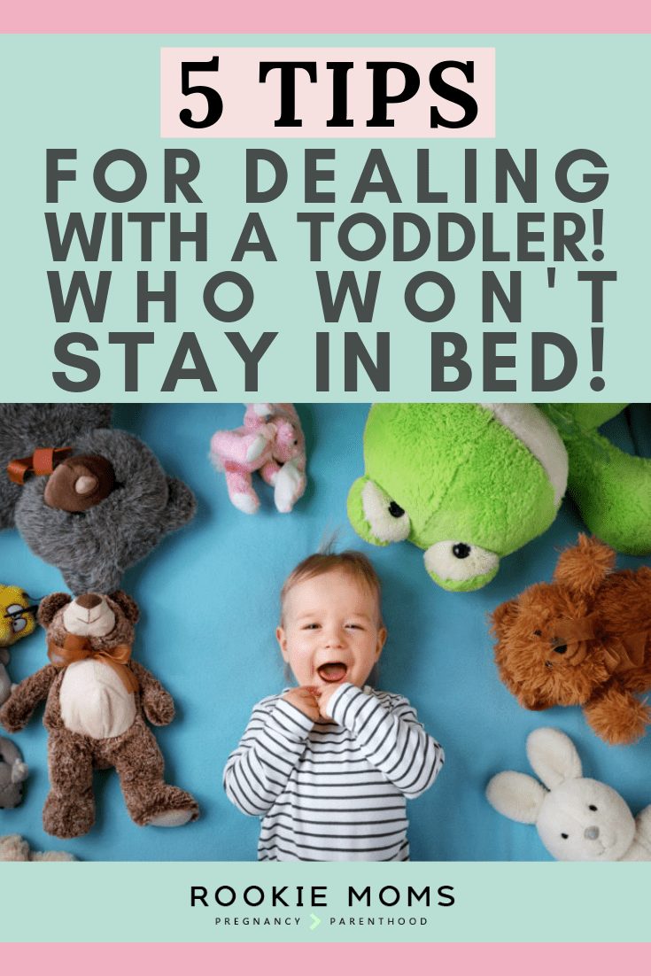 If you’ve transitioned a toddler from a crib to a big kid bed, then you know that lots of fun stuff comes with that transition. New sheets! New bed! Not to mention the fact that it’s a classic “big boy” or “big girl” milestone. For some families, jack-in-the-box behavior is a short-lived phenomenon. Other parents, however, spend months ”“ even years! ”“ dealing with a jack-in-the-box child. So how can you help your jack-in-the-box toddler actually stay put at bedtime? Try these 5 strategies! #parentingtips #parenting #babytips #toddler #parentingtoddlers